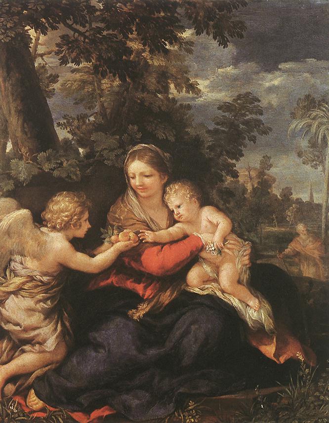 Holy Family Resting on the Flight to Egypt